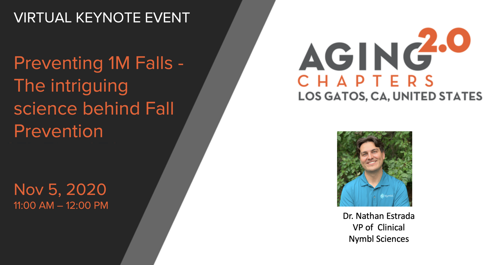 Aging 2.0: Preventing 1M Falls Dr. Estrada